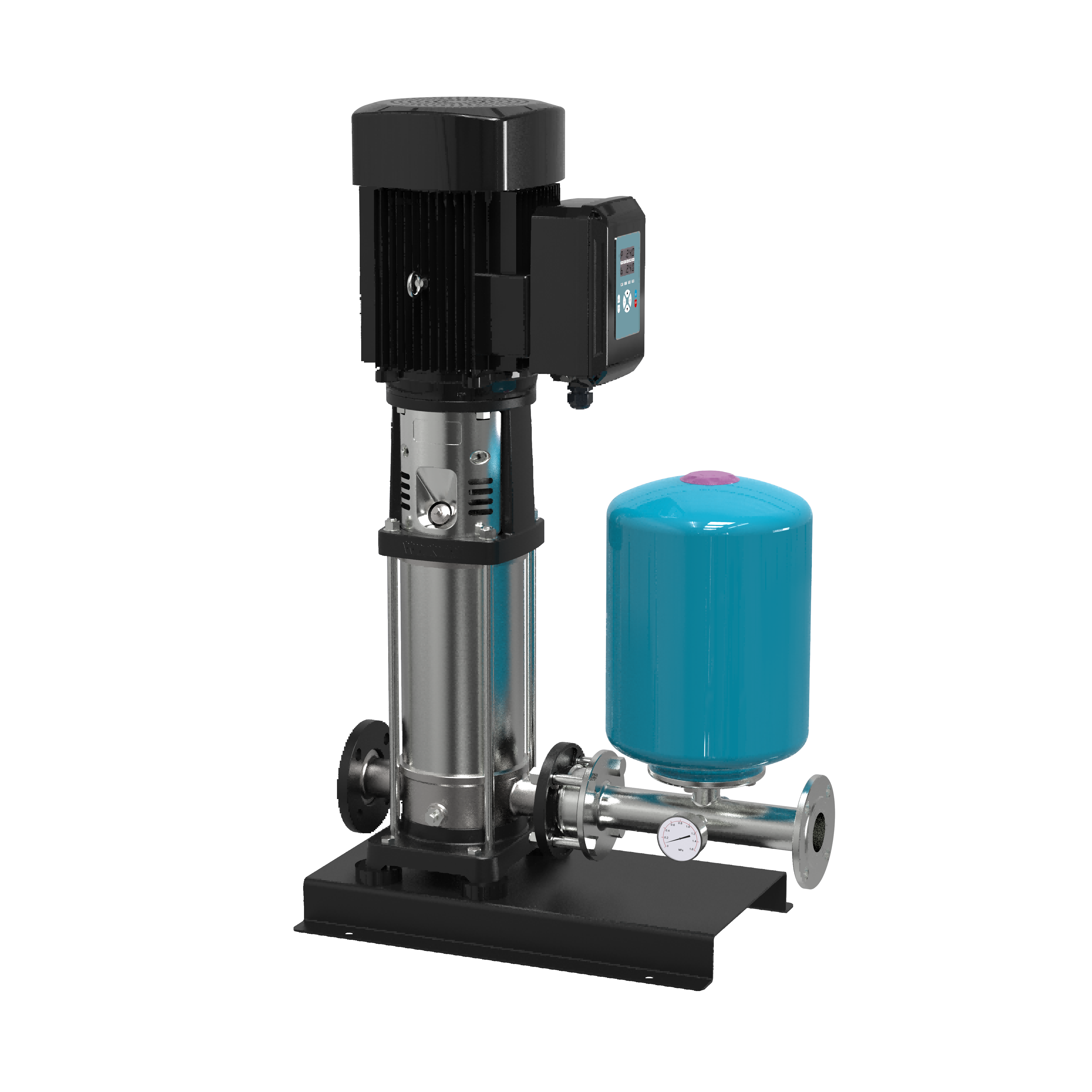 Head Range: 15~350 m Inlet/Outlet Range: DN25~DN200 CDL Type Single Pump Unit